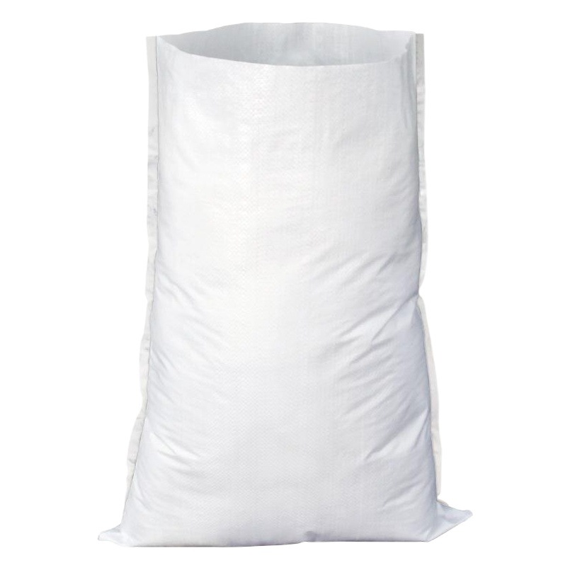 Bright white film coated waterproof woven bag large thick snakeskin bag express logistics moving packing bag sack