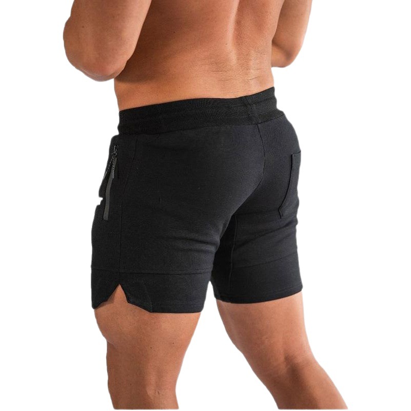 Muscle new running sports shorts men's brothers fitness training pants summer breathable quick-drying beach pants