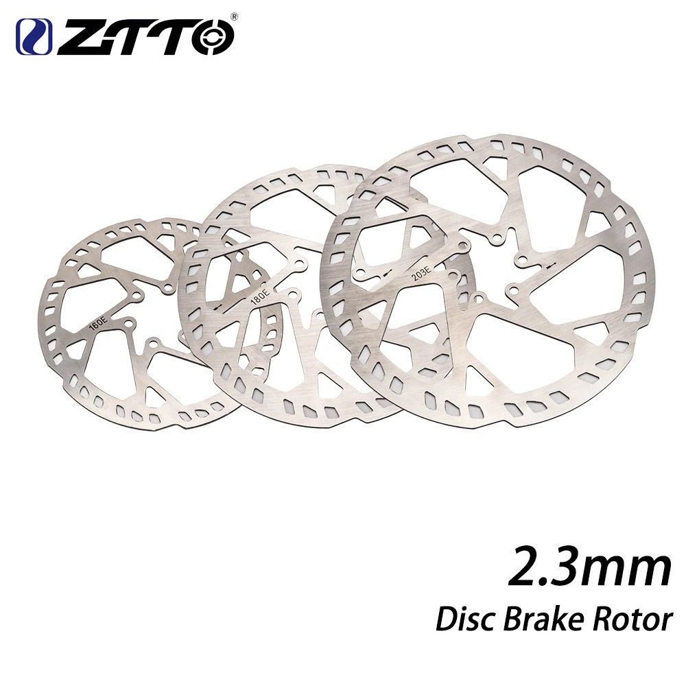 ZTTO Disc 2.3MM Thick Soft Tail Speed Drop Mountain Super Hard Brake Disc E-bike Moped Disc