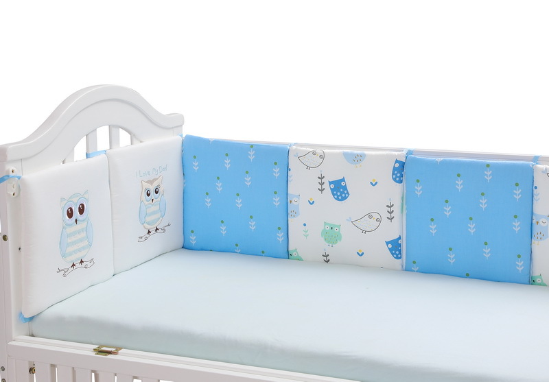 Picture of Source love fairy tale baby bed bedding children bed by owl (blue)