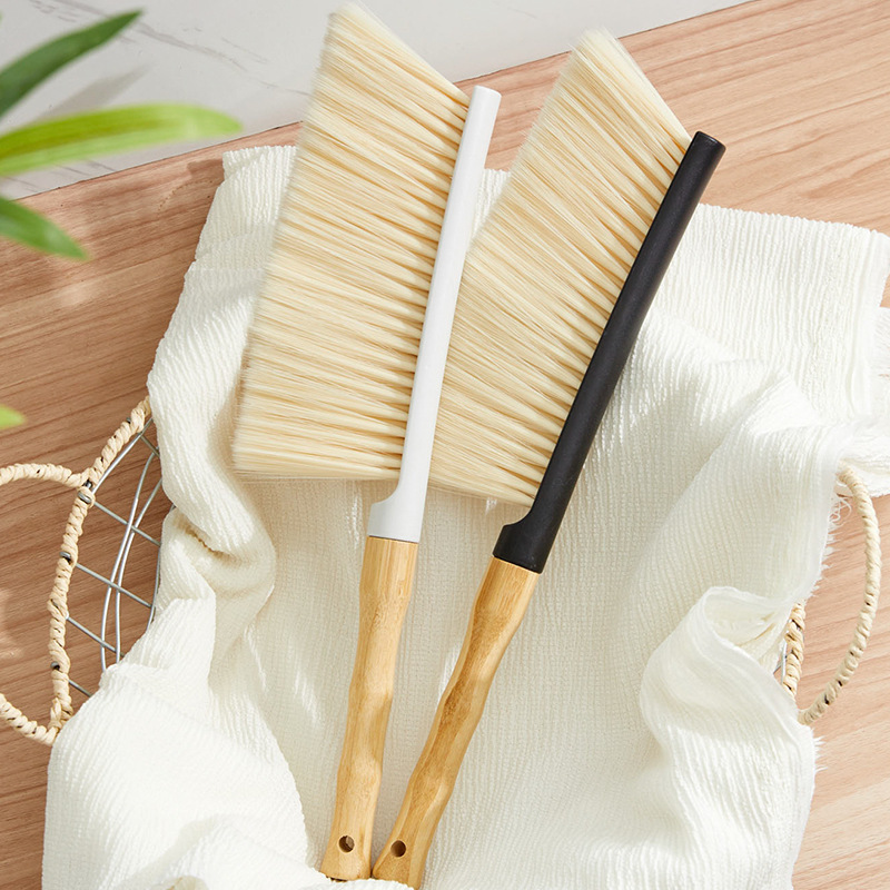 Picture of Sweeping Bed Brush Household Bed Sofa Dust Removal and Cleaning Artifact Bedroom Living Room Brush Bed Sweeping Kang Long Handle Soft Hair Dust Removal Brush