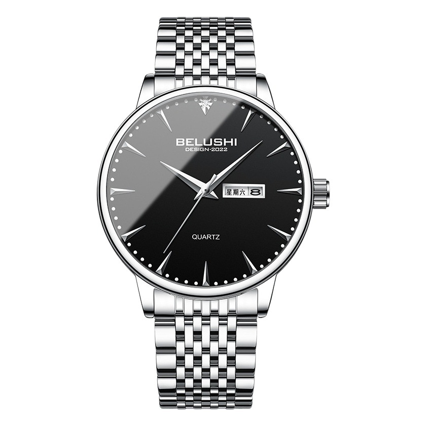 Picture of Bellows wholesale watch men's watch business stainless steel band waterproof men's watch fashion watch men's quartz watch