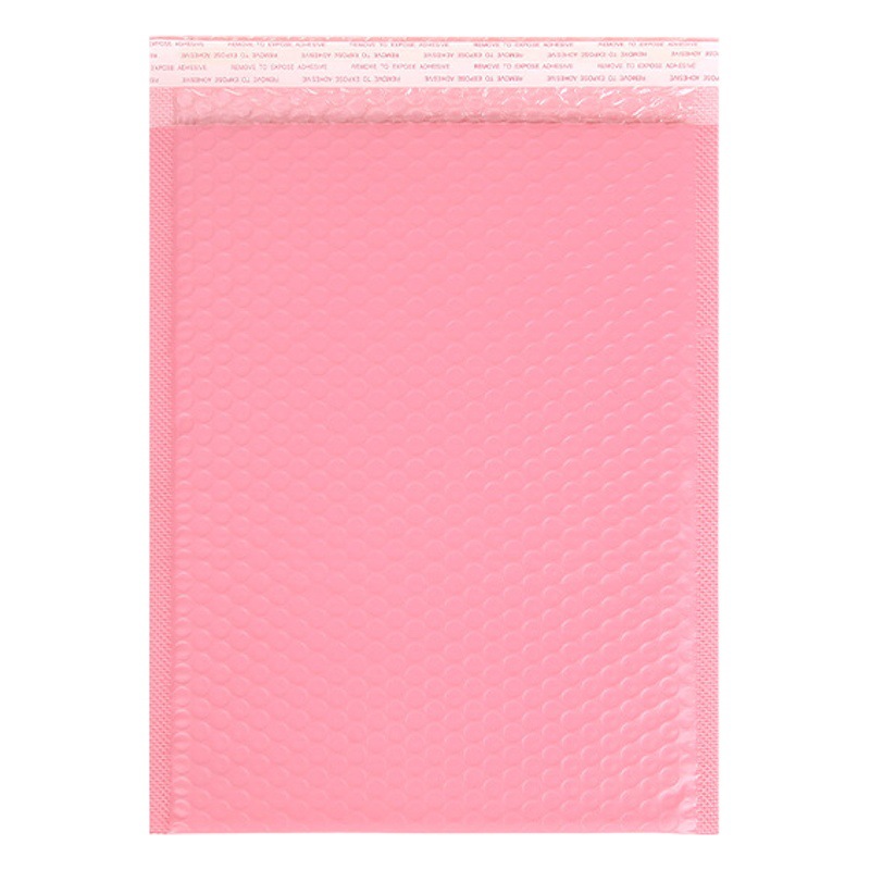 E-commerce Thickened Pink Clothing Bubble Bag Logistics Envelope Express Bag Waterproof Jewelry Express Bag Packaging Pink