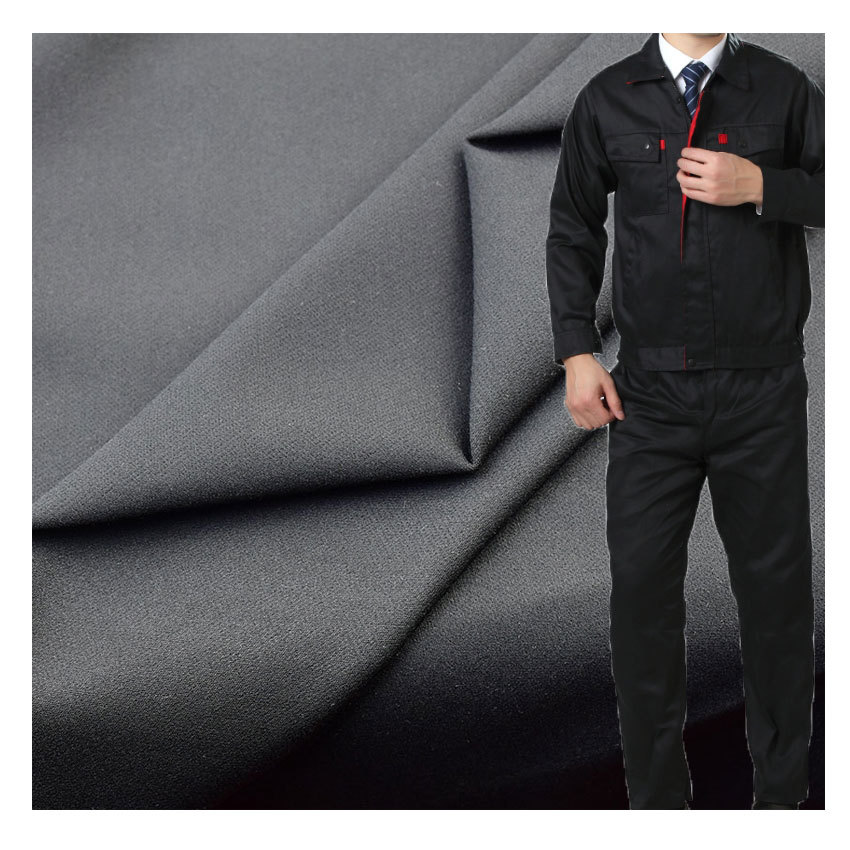 Autumn and winter thickened woven nylon, viscose, spandex four-sided stretch fabric, suit casual wear, men's pants fabric
