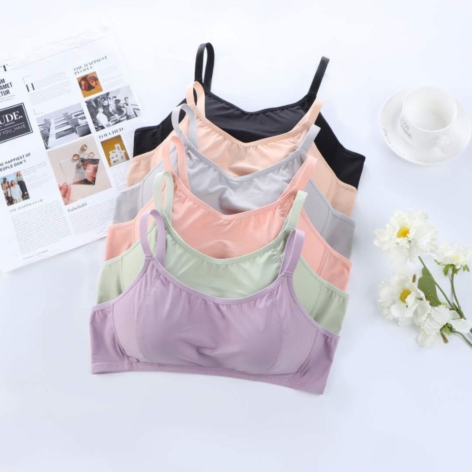 3281 tube top bra wireless girl student underwear skin-friendly cotton thin popular new cross-border bra wholesale