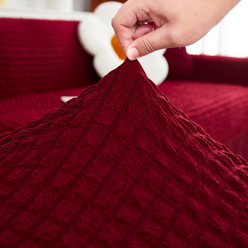 Picture of Thickened stretch seersucker lace sofa cover cover for imperial concubine single double combination sofa cover all-inclusive non-slip
