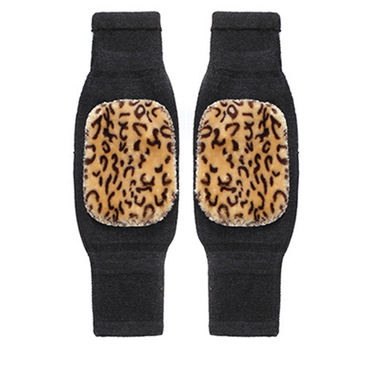 Picture of Autumn and winter cashmere leggings kneecap cover for the elderly thickened fleece-lined men and women old cold leg kneecap warm cold-proof