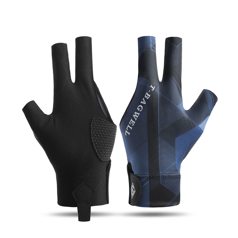 Picture of Professional Billiards Gloves Men's C5 Lightweight Breathable Three-Finger Full-Finger Gloves Snooker Table Tennis Non-Slip Gloves Can Be Single
