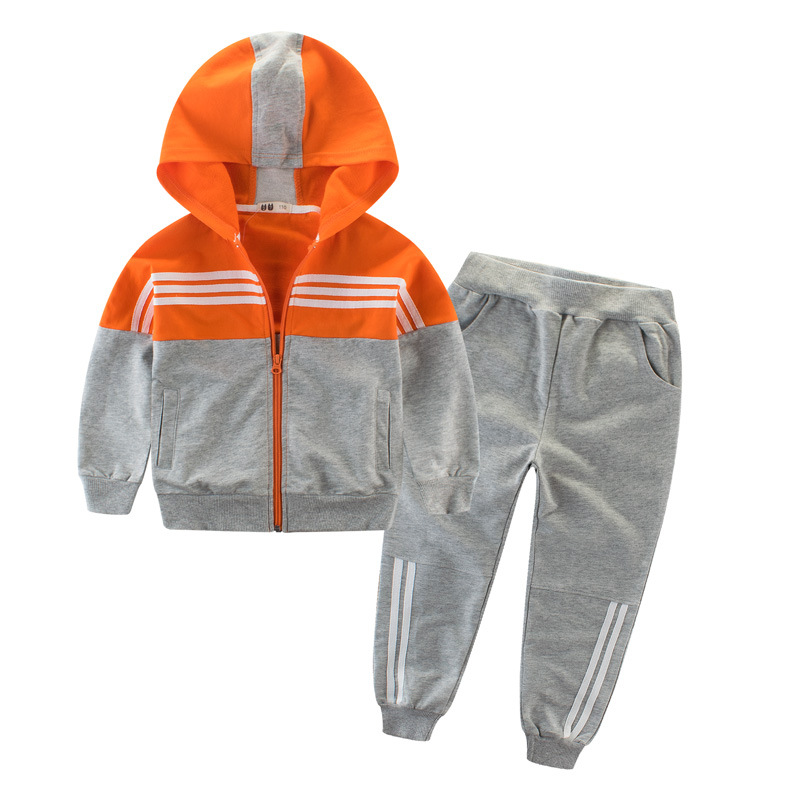 Picture of Autumn children's clothing 2024 Korean version of children's suit sports pants big children's two-piece boy's coat live supply