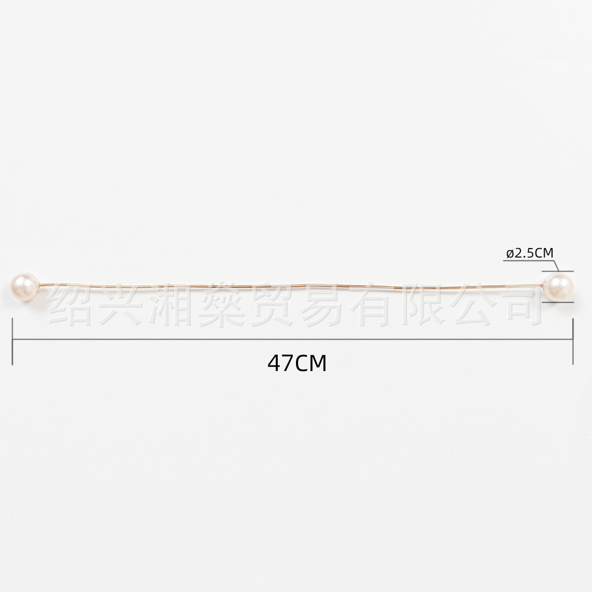 Picture of Modern minimalist metal two Pearl Curtain straps Amazon Middle East curtain decorative window screen buckle finished product in stock