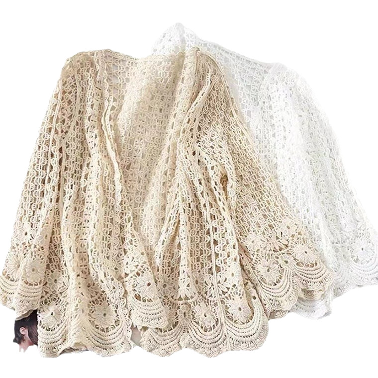 Picture of Seaside Beach Cover-Up Can Be Used in the Water, Sun Protection, Resort Hot Spring Thin Jacket, Versatile Loose Bikini Swimsuit, Trendy Outer Wear