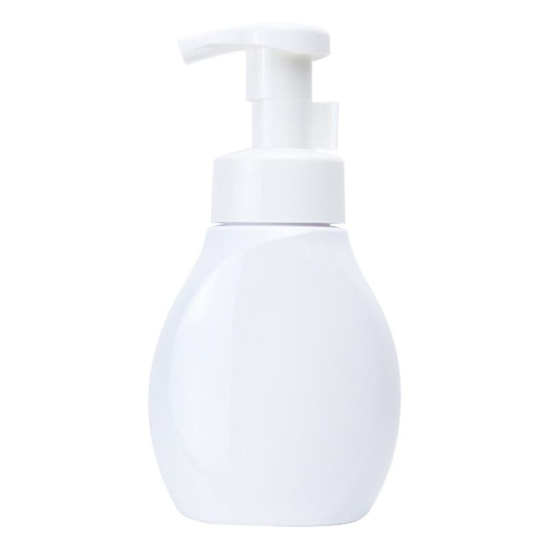 300ml white plastic foam bottle PET hand sanitizer bottle pressing Cleansing Mousse foaming bottle facial cleanser bottle