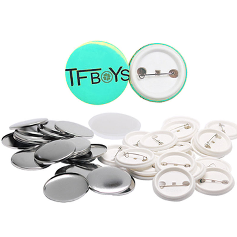 Tinplate badge blank material badge consumables Dutch needle badge hardware accessories consumables manufacturers direct supply