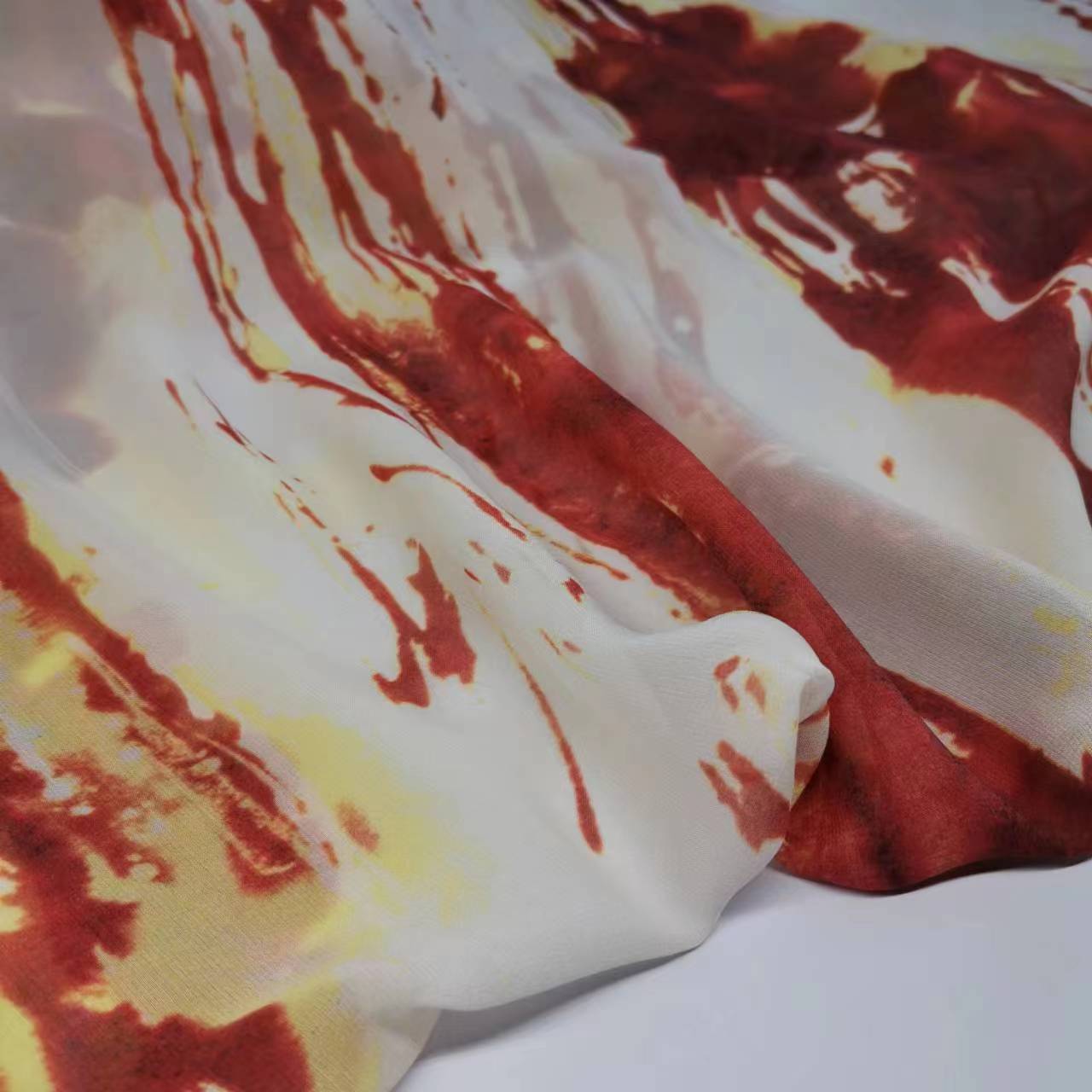 Picture of 9mm Wide Mulberry Silk Georgette Fabric Fashion Silk Fabric