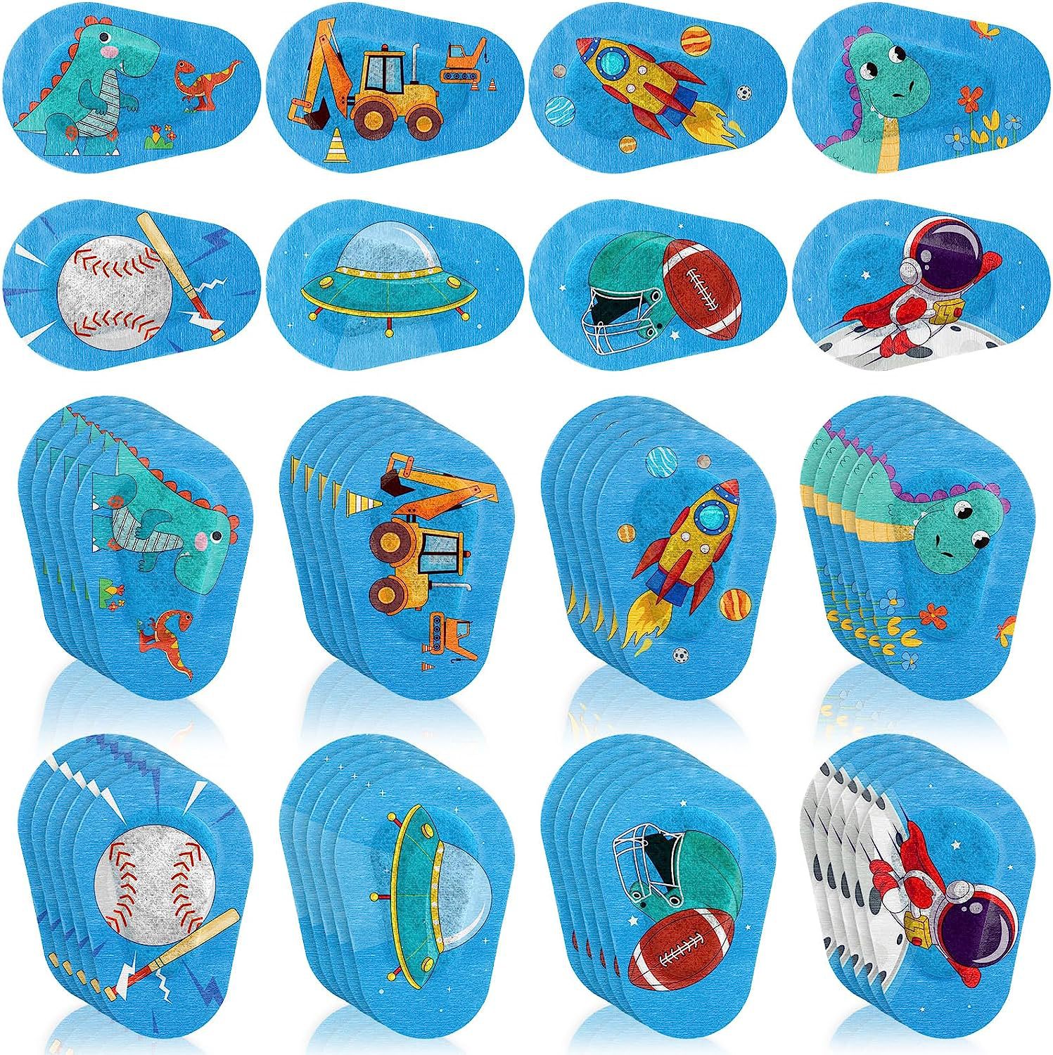 Picture of Amblyopia shading eye patch full cover children strabismus correction training single-eye shielding single-eye mask glasses mask eye patch