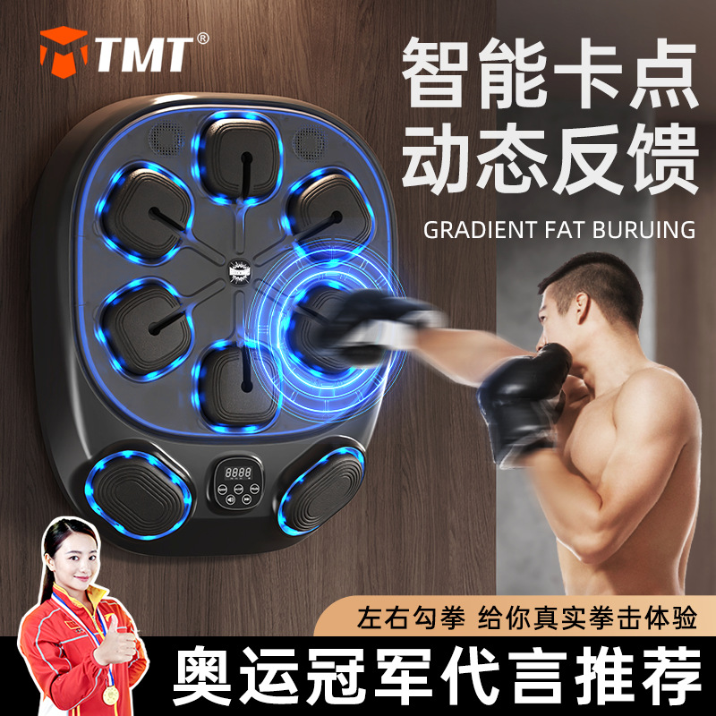 Smart Bluetooth Music Boxing Machine Home Indoor Adult Electronic Target Boxing Target Professional Wall Target Children's Card Point
