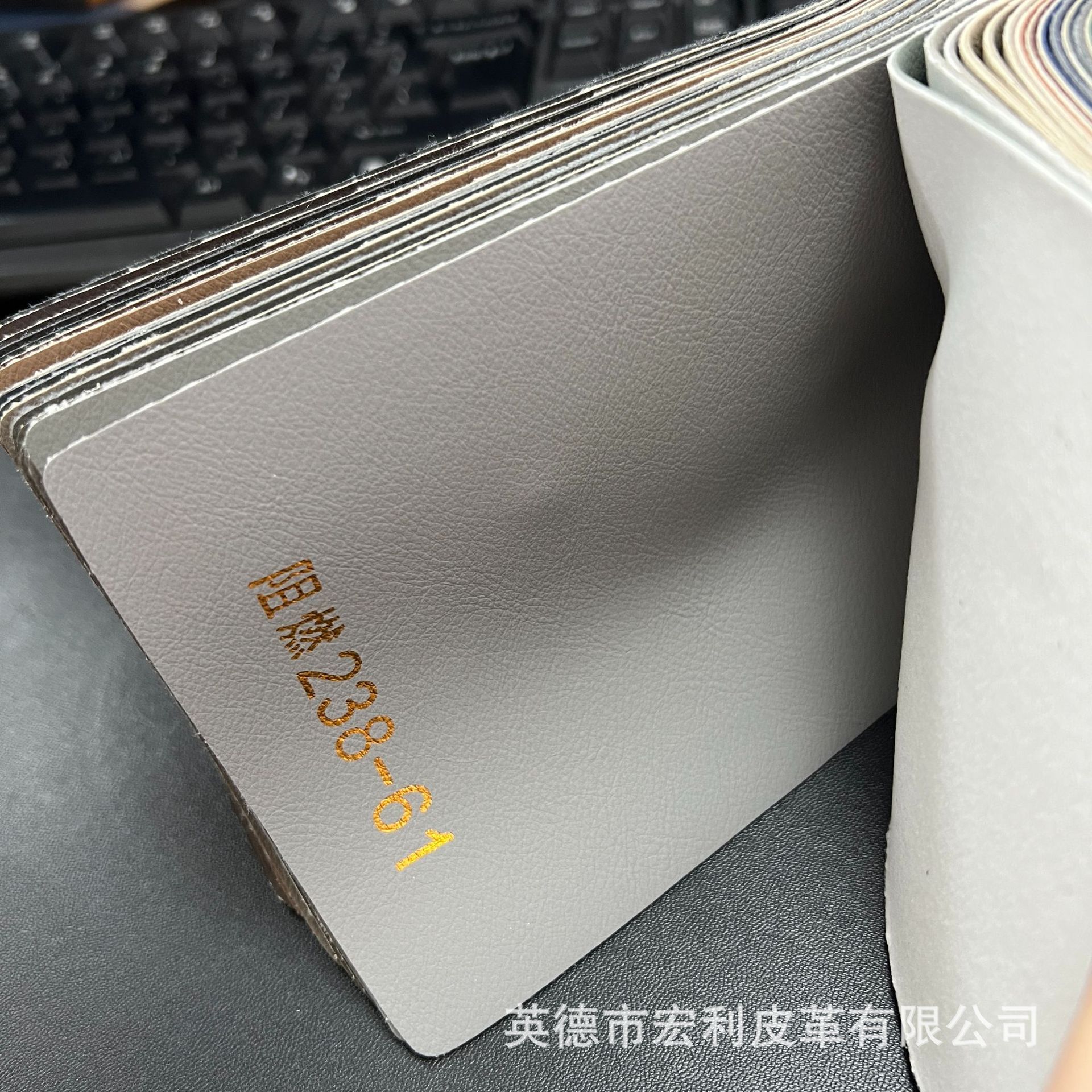 Picture of 238 light tumble flame retardant sofa leather mercerized cat claw leather car interior modification interior artificial leather