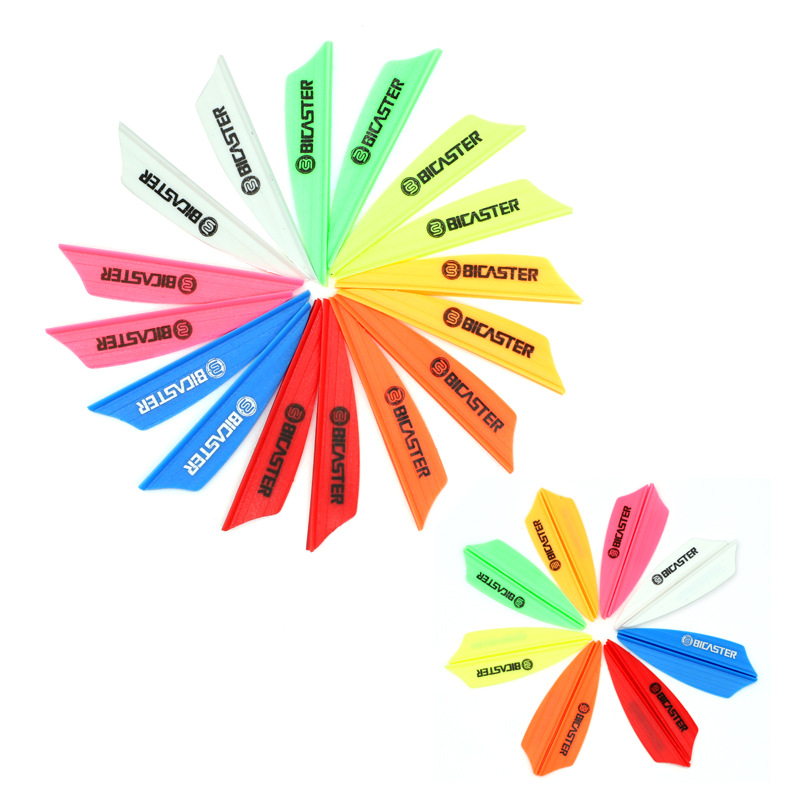 Picture of Air slot shield feather AAE imported arrow feather MAX high speed plastic arrow Bow Arrow DIY accessories