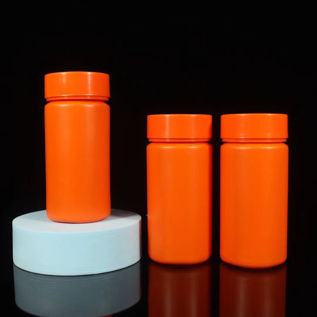 150Ml-175Ml Colorful Bottles Sold by the Manufacturer Orange Orange Plastic Bottles