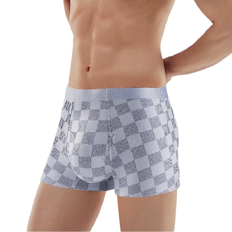Modal 50S men's underwear breathable boxer fork comfortable antibacterial men's plus size boxer shorts shorts wholesale