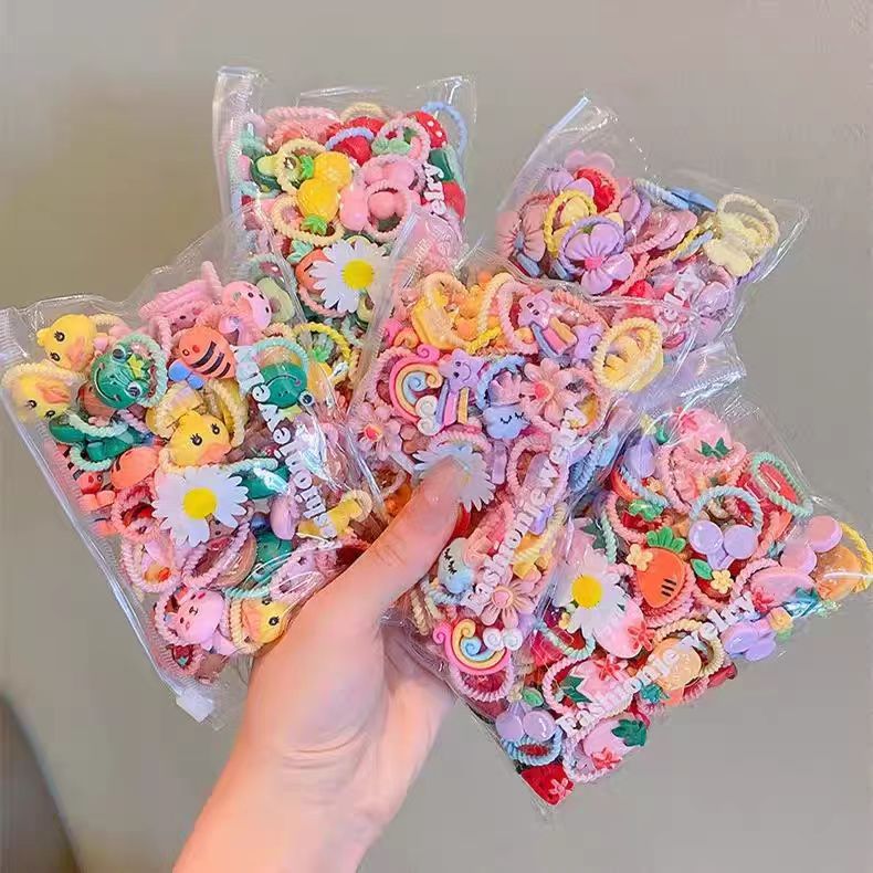 Children's rubber band does not hurt hair, good elasticity, Girl's rubber band, baby's hair rope, small size tie hair, hair ring, hair accessories