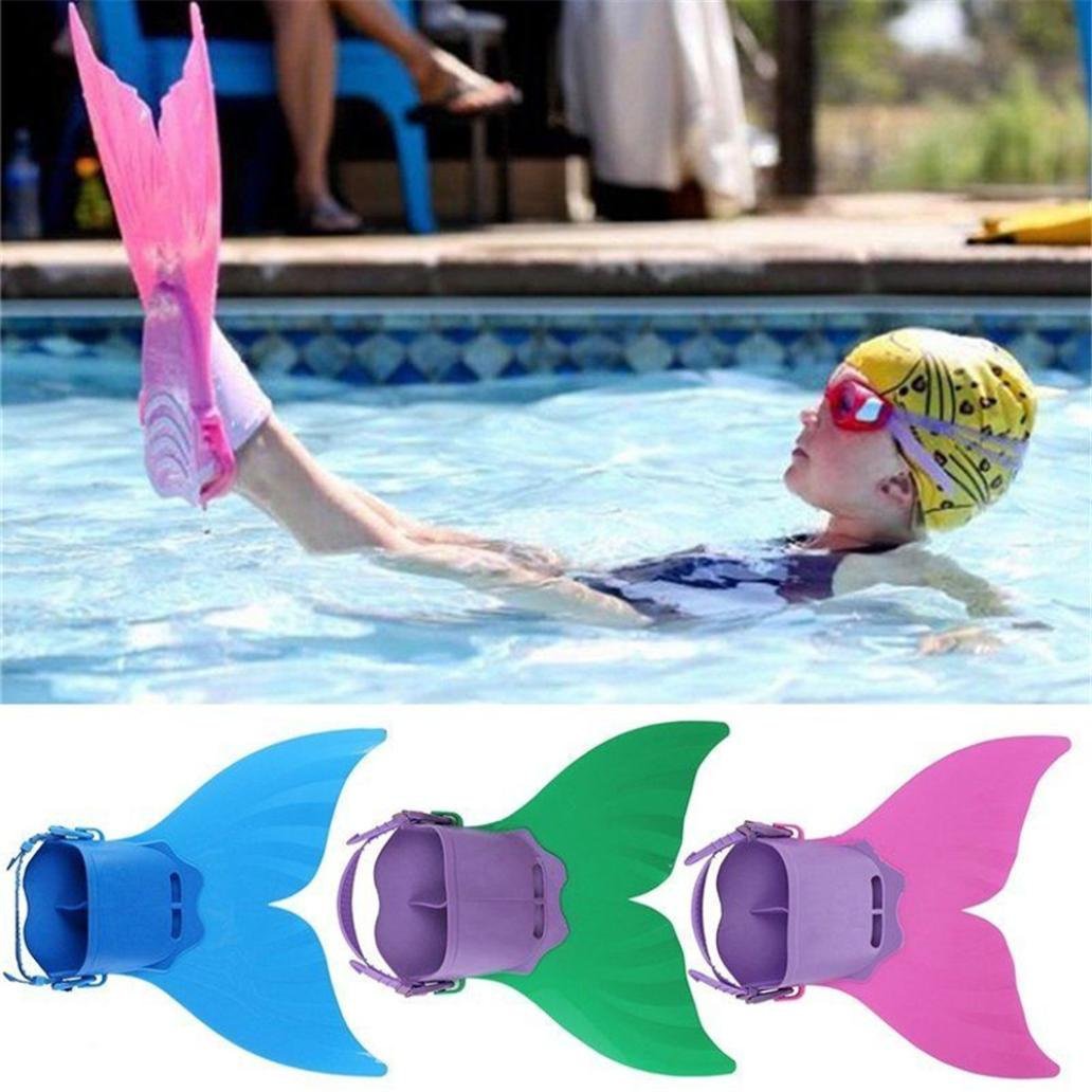 Mermaid flippers children's frog shoes wholesale mermaid conjoined flippers Whale Tail Flippers single flippers