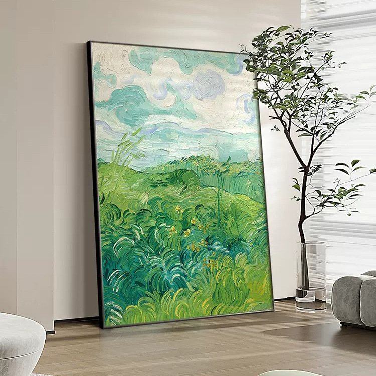 Scandinavian Entrance Hanging Painting Texture Painting Modern Art Abstract Painting Living Room Decorative Painting Art High-End Famous Painting Oil Painting
