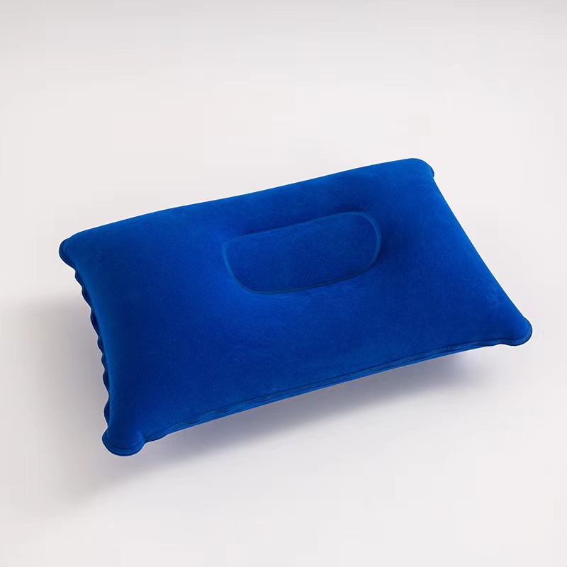 Picture of Outdoor Travel Artifact Inflatable Pillow Camping Aircraft Portable Air Cushion Air Sleeping Pillow Lunch Break Pillow Cushion Waist Pillow