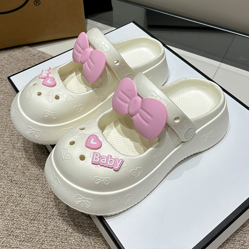 Croc Shoes Women's Mary Jane Slippers Women's Summer Slippers Women's Home Shoes Home EVA Slippers Sandals Women's Wholesale