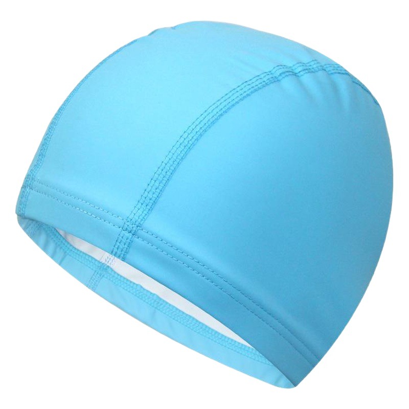 Adult children swimming cap wholesale waterproof breathable comfortable PU coated swimming cap unisex factory large in stock