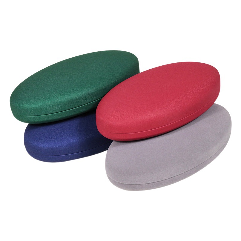 PU leather pearl necklace box Oval chain box mother Pearl necklace stud earrings box jewelry two-piece set box