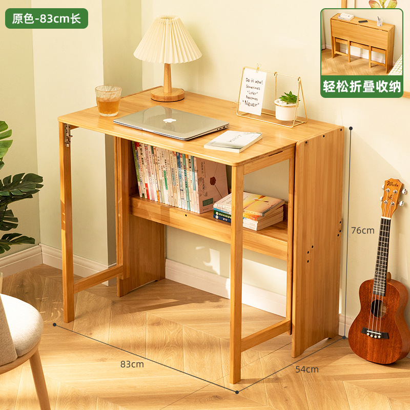 Picture of Foldable Student Desk and Chair Study Desk and Chair suit Home Computer Desk Desktop Table Simple Children's Study Desk