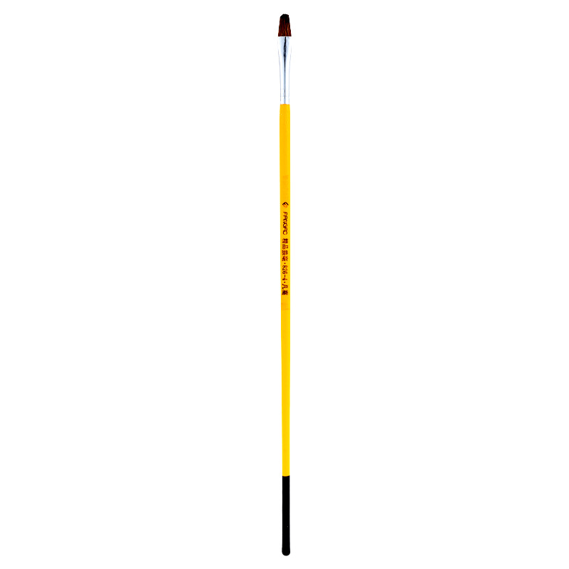 Picture of Wolf brush oil brush 6 sets of watercolor acrylic flat brush art painting tools gouache paint brush