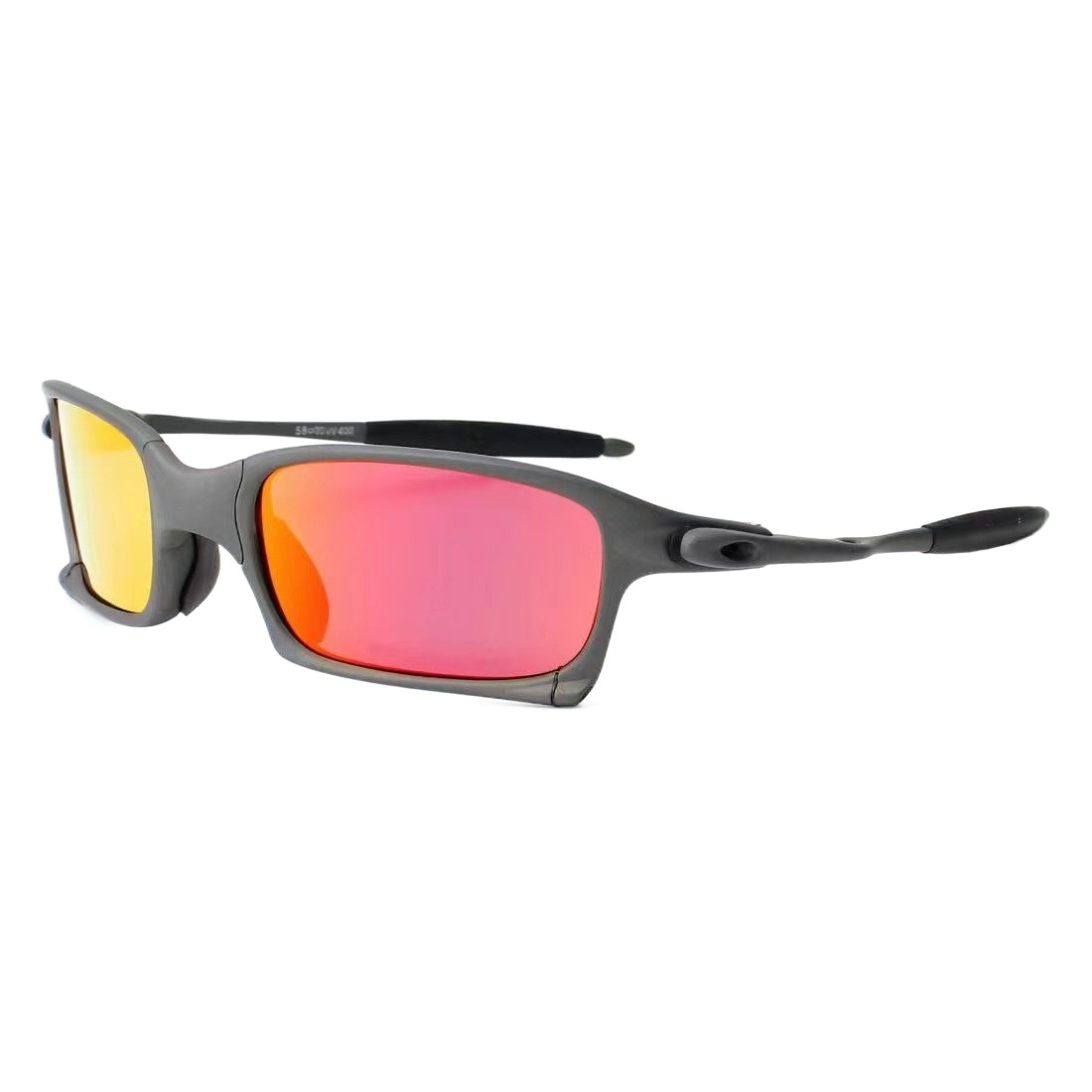 Cross-border Europe and the United States polarized sunglasses for men and women tide square zinc alloy driving outdoor sports riding sunglasses