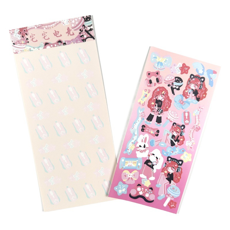 Coisini Original Sweet Afeng Character Sticker Instagram Korean Style Cute Cartoon Girl's Hand Account Goo Card Sticker