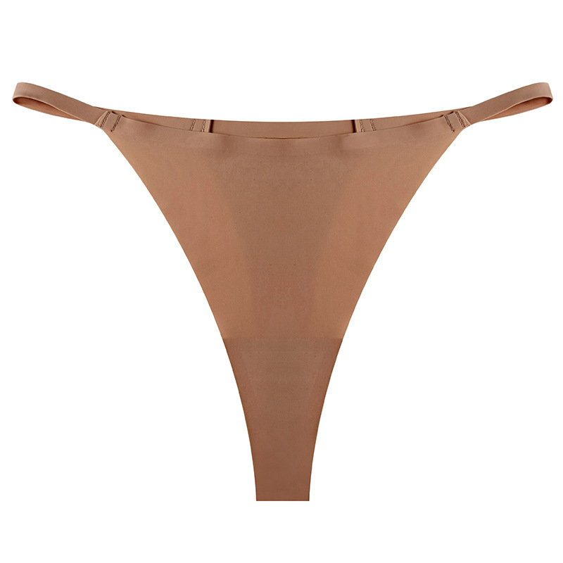 Picture of Cross-border supply underwear sports one-piece T-pants ice silk breathable quick-drying low waist seamless sexy thin thong