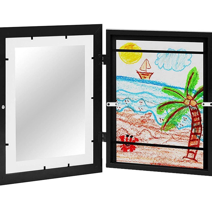 Picture of Flip Photo Frame Kids Art Frames Decorative Painting Oil Painting Amazon Kidsren's Art Photo Frame Wholesale