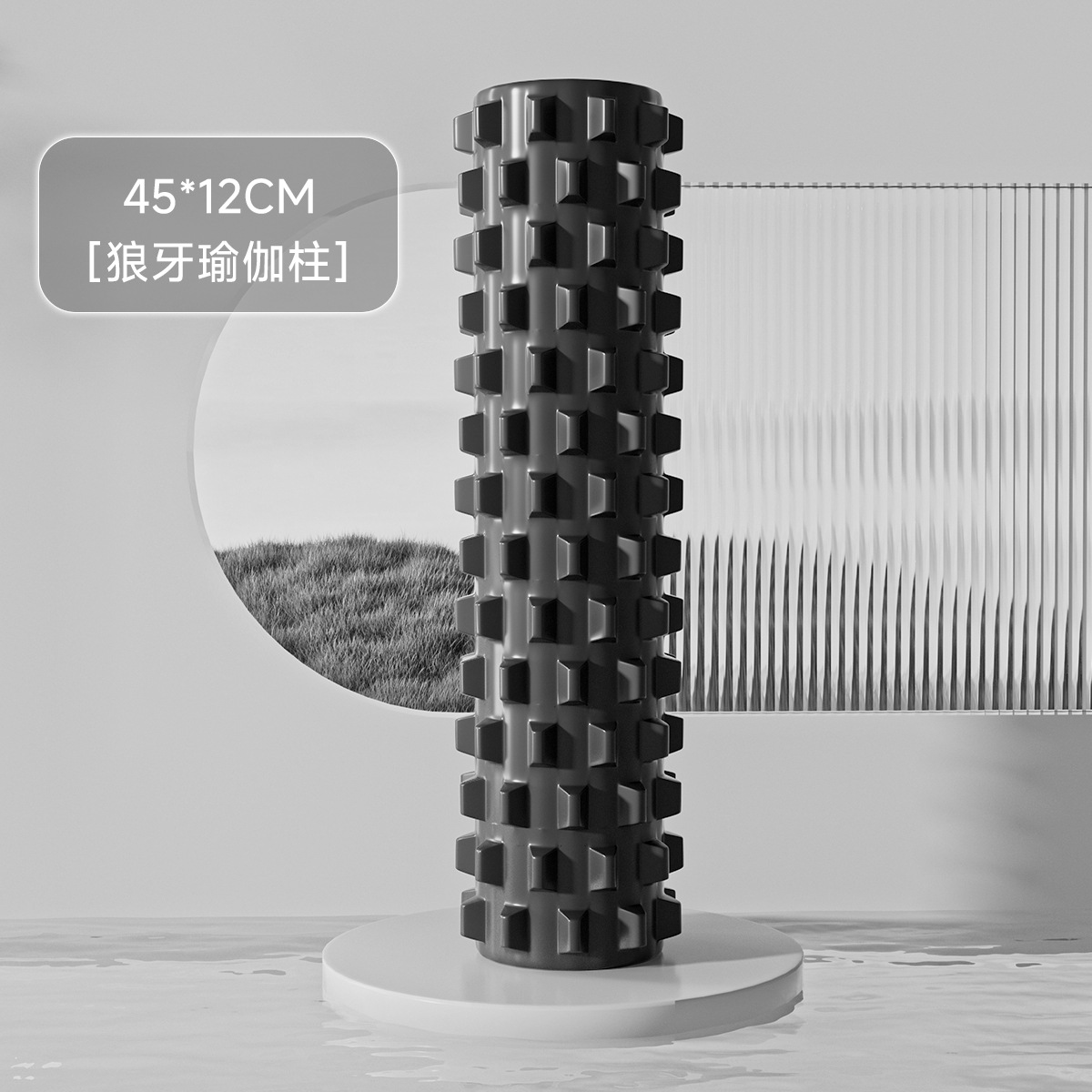 Picture of Foam shaft roller mace yoga supplies foam shaft muscle relaxation roller shaft stovepipe massage shaft yoga column