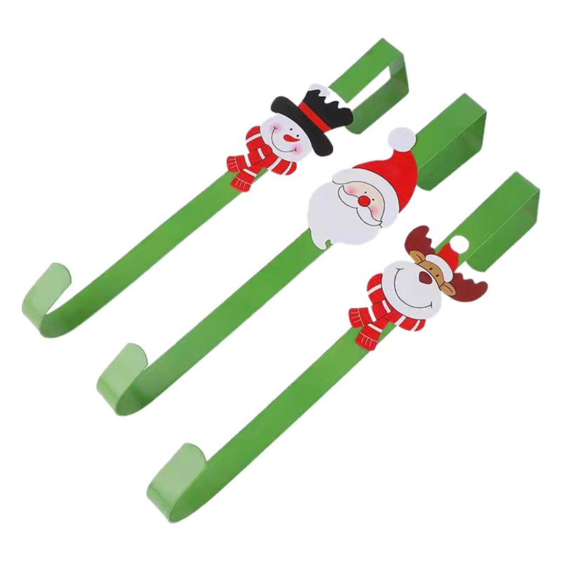 Factory supply Christmas hook Old Man snowman Christmas hook door hanging decoration Christmas pendant