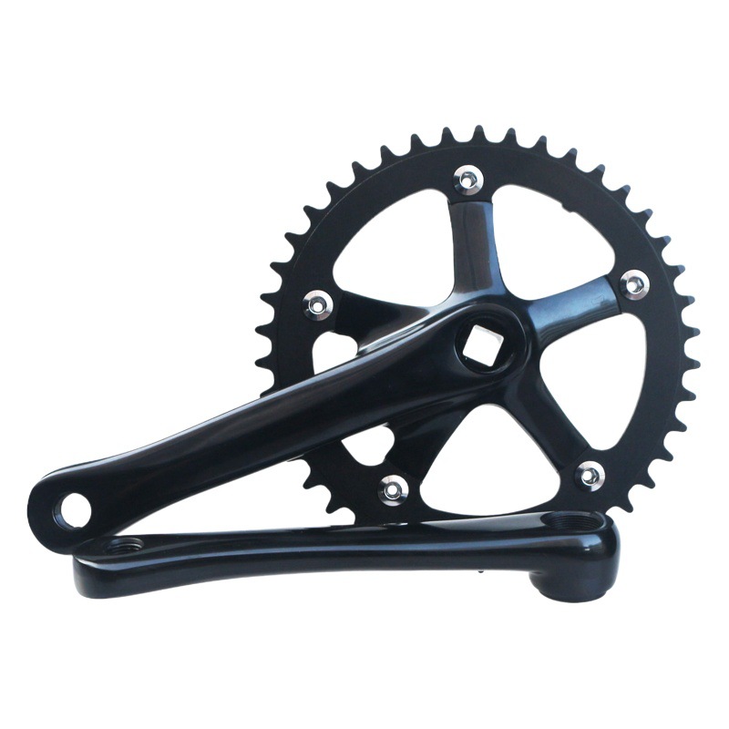 GANOPPER mountain bike non-integral crank 170mm road car crank with tooth disc 130BCD
