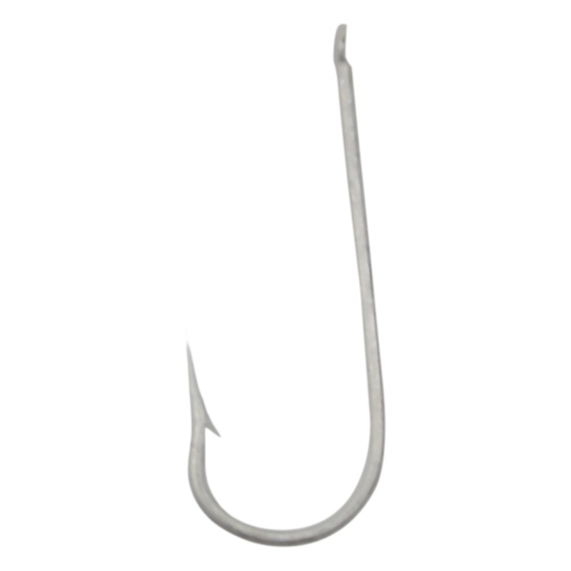Tinned Anti-rust Sea Fishing Long Handle Bulk Hook Fishing Hook Fisherman's Supplies Barbed Flat Head Straight Handle Boat Fishing String Hook