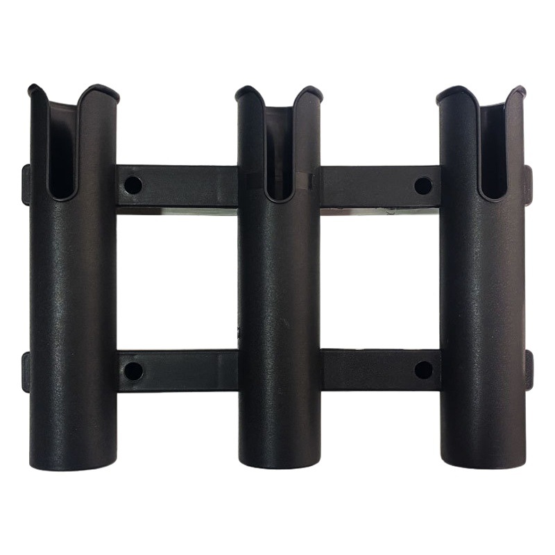 Triple barrel plastic fishing rod holder Sea rod turret holder Sea Fishing Rod plastic holder fishing gear accessories cross-border fishing gear