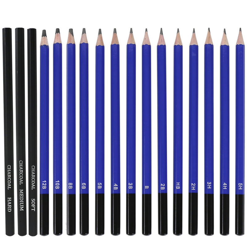 Picture of Factory direct selling painting sketch pencil wholesale soft medium hard charcoal pen painting