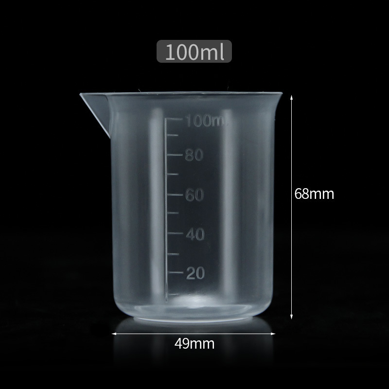 Picture of Thickened plastic measuring cup 5000 3000 2000 1000 500 ml250 measuring cylinder scale cup beaker ml