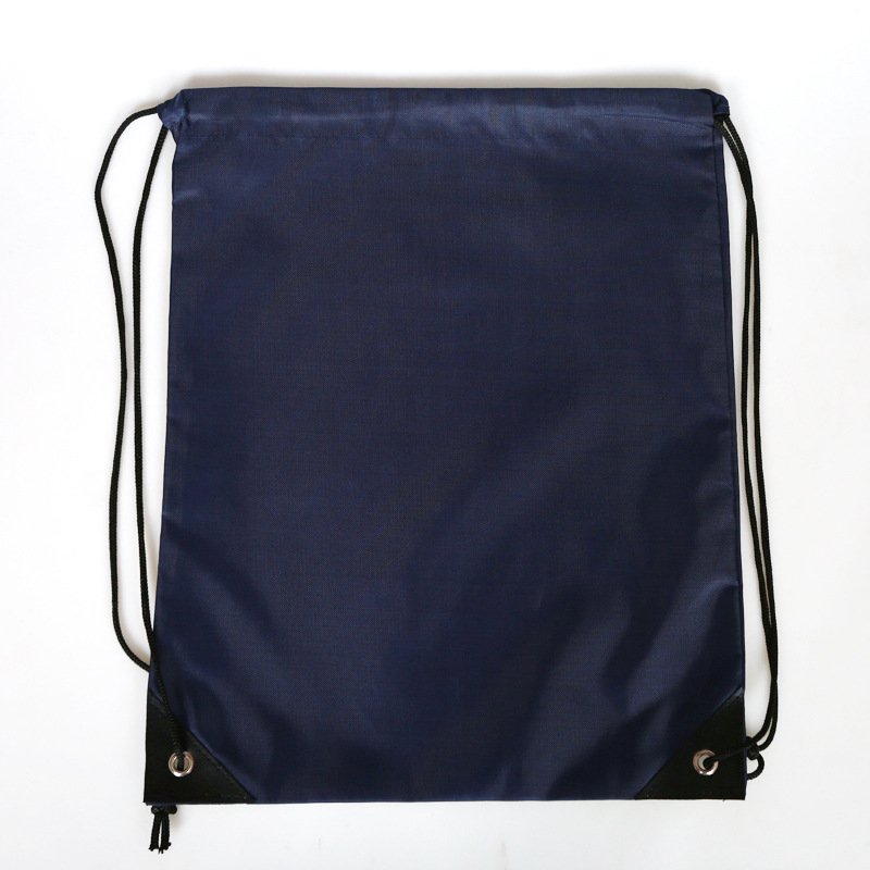 Picture of Reflective Cloth Drawstring Bag Reflective Strip Polyester Bundle Pocket Marathon Simple Backpack Printed Sample Printable