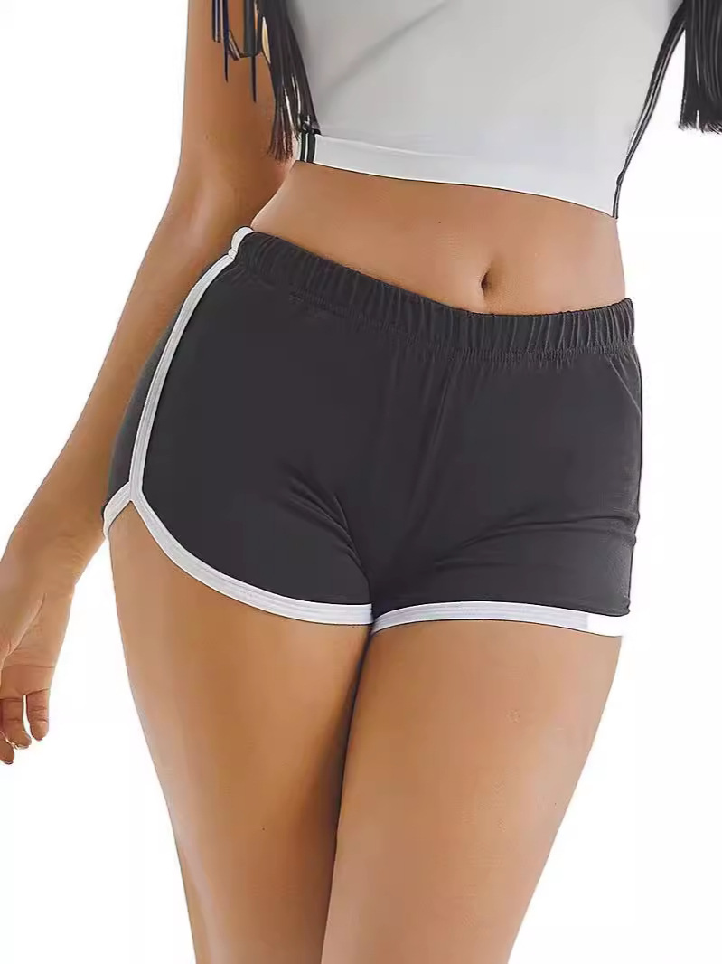 Foreign Trade New Summer Women's Shorts Hot Pants European and American Women's Sexy Sports Shorts Yoga Yoga Pants
