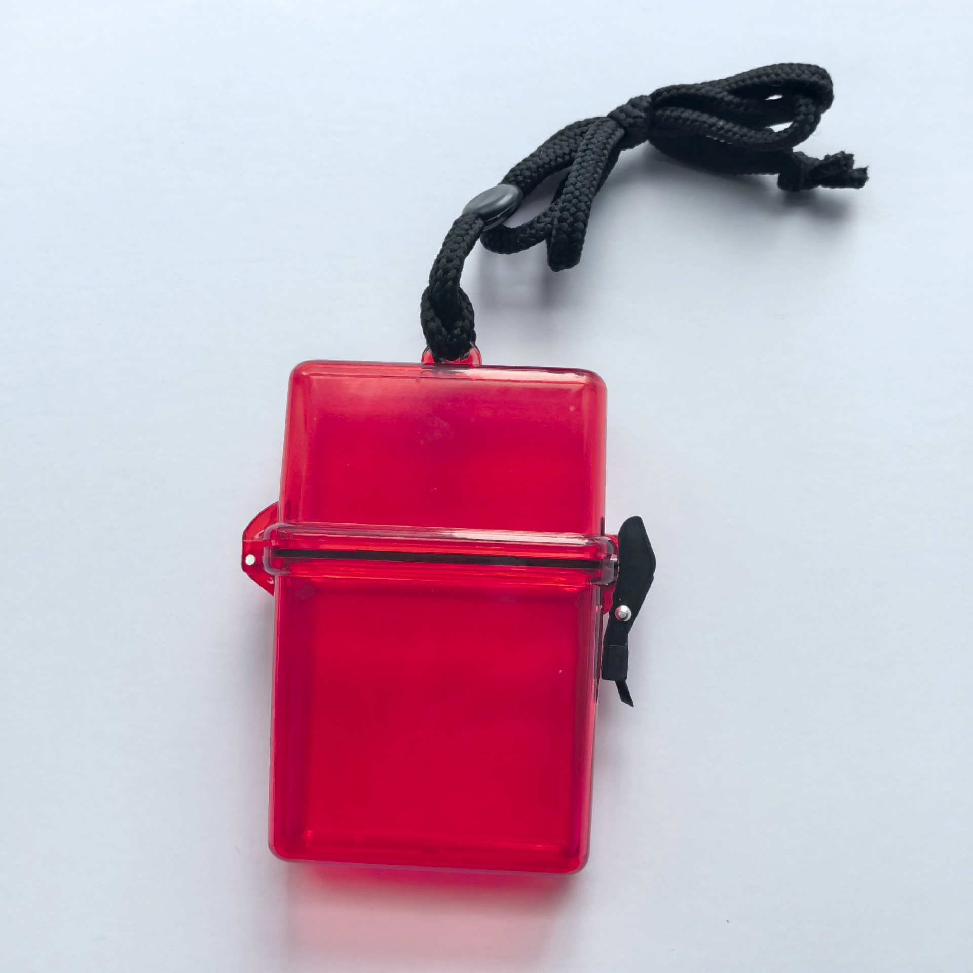 Picture of New Hot Recommendation Ins Hip-Hop Transparent Cigarette Box Beach Jar Cigarette Hanging Neck Plastic Popular Waterproof Box Digital Cigarette