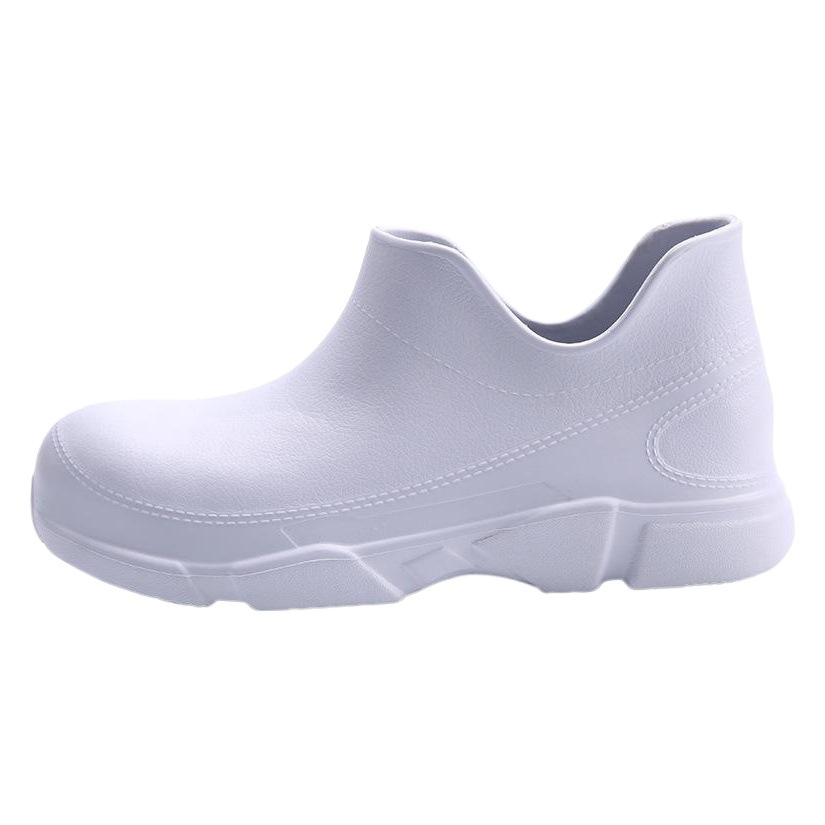 Chef Shoes Light Rain Boots Non-Slip Waterproof Oil-Proof Rain Shoes Fashionable Low-Top Short Boots Chef Boots