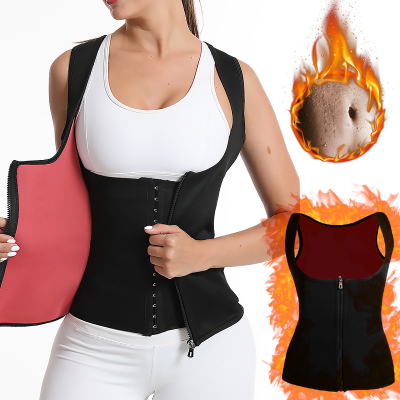 Cross-border Abdominal Shaper Tight Chest Puddle Neoprene Thickened Belt Postpartum Waist Vest
