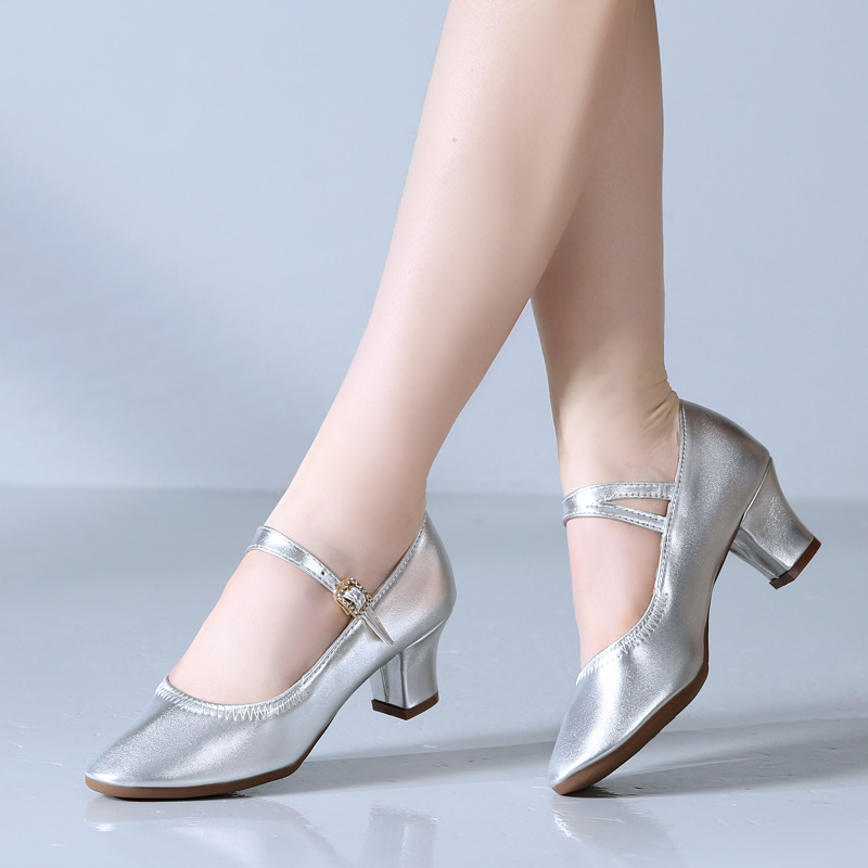 Square dance shoes with soft soles women's sailor dance shoes dance shoes practice shoes teacher shoes four seasons social dance shoes